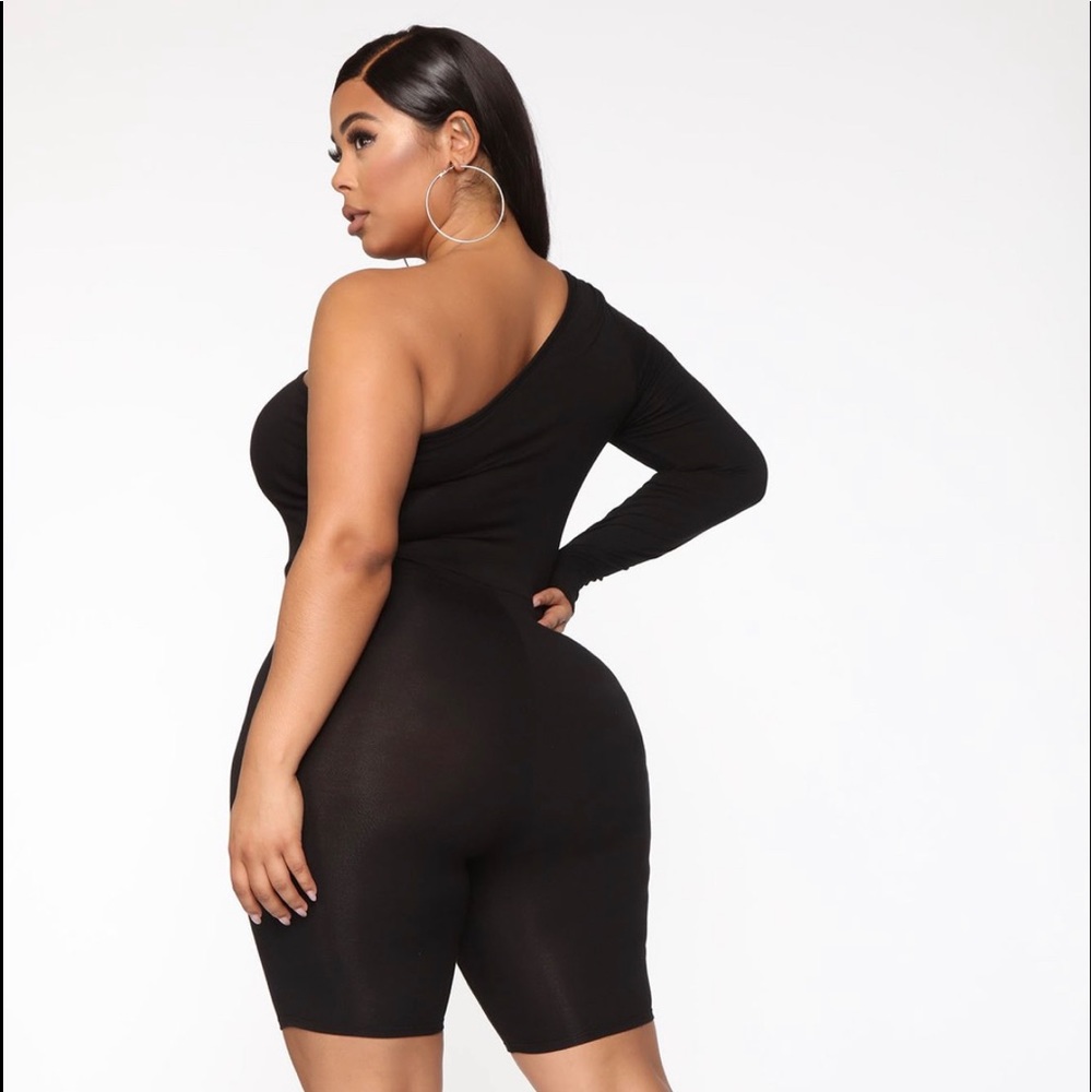 One Sleeve Romper